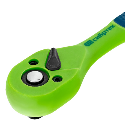 Ключ-трещотка 3/8", CrV, 72 зуба, с быстрым сбросом Сибртех по ценам производителя в Воронеже с доставкой по всей России